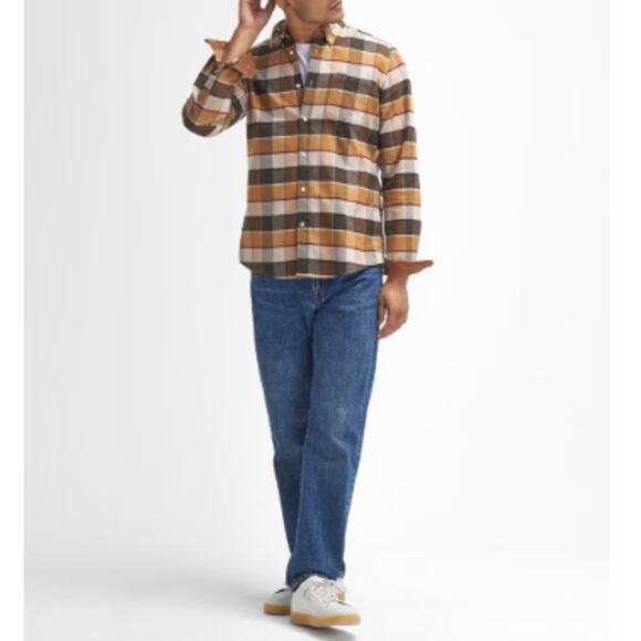 Barbour Men's Valley Tailored Checked Shirt Size XXL - Picture 10 of 10